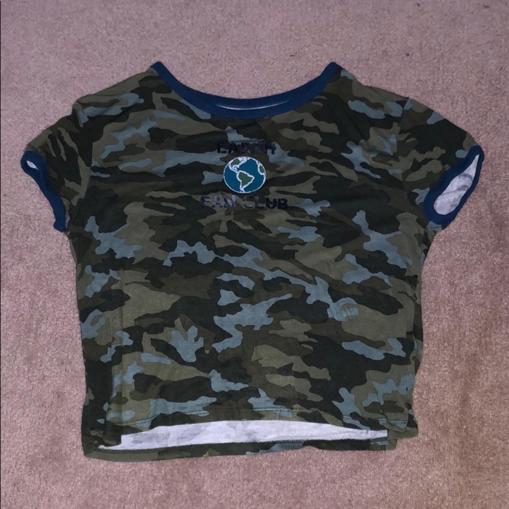 Camp print shirt